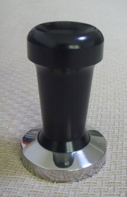 black coffee tamper